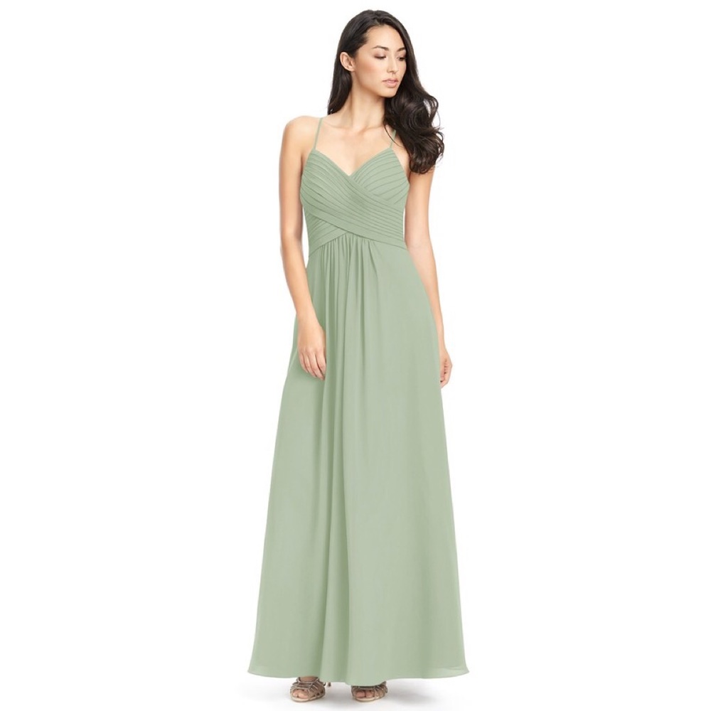 Dusty Sage Bridesmaid dress maxi
